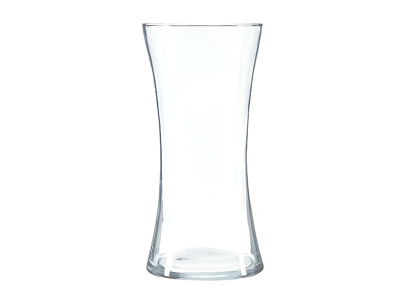 Vase Cintré en Verre "Laika" 30cm Transparent