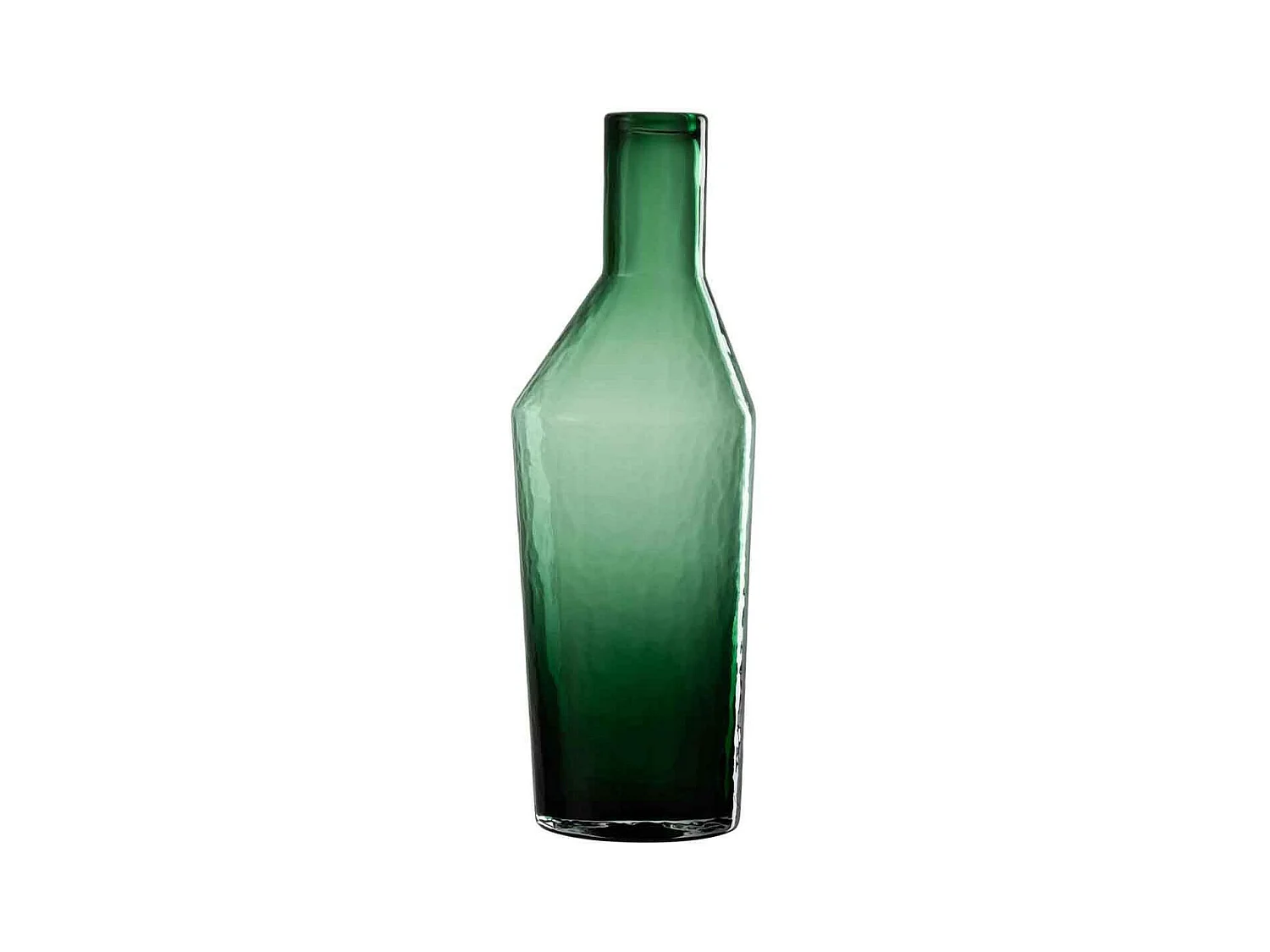 Vase Bouteille en Verre "Sigma" 35cm Vert
