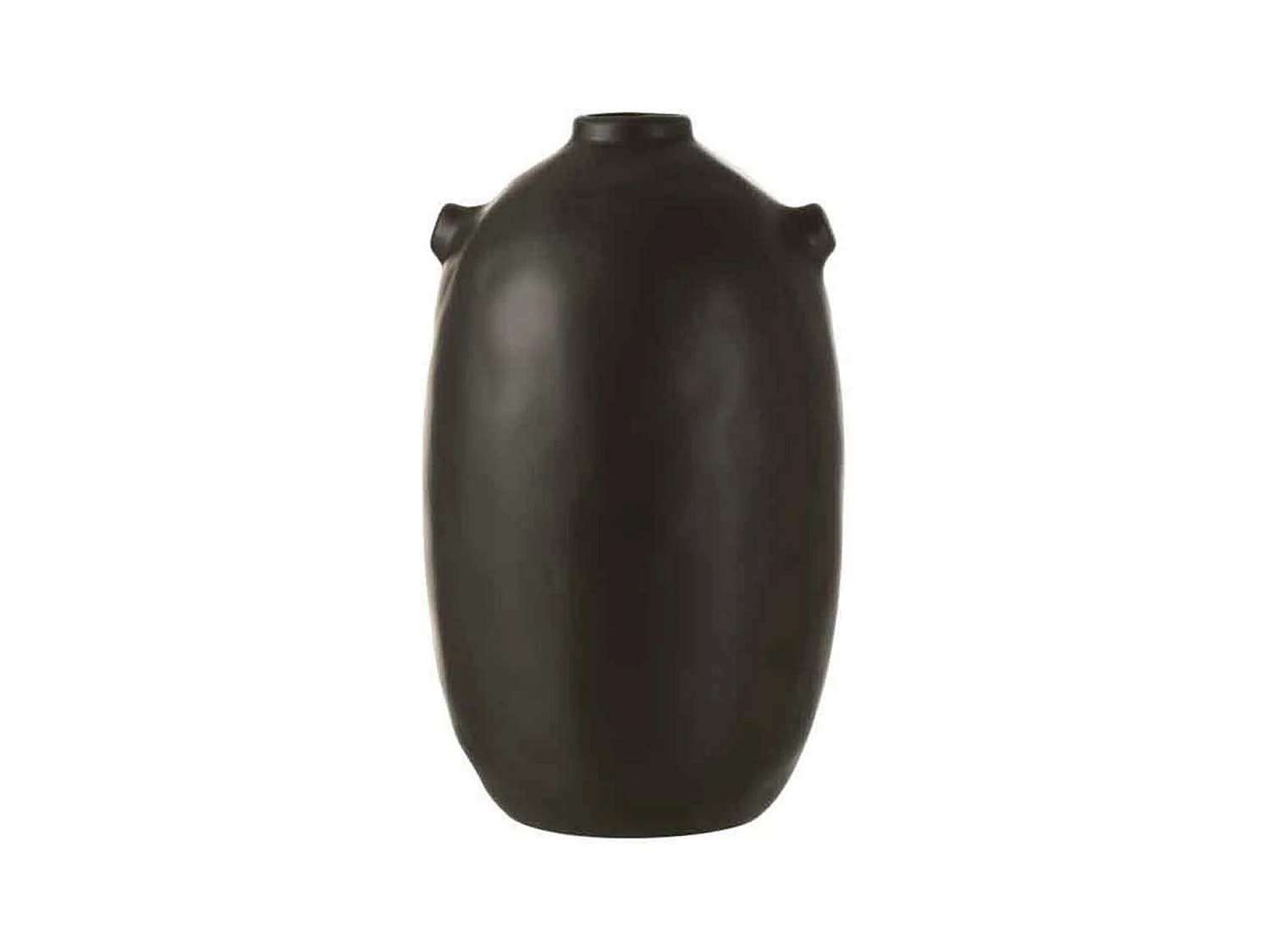 Vase Design Céramique "Renaissance" 27cm Noir