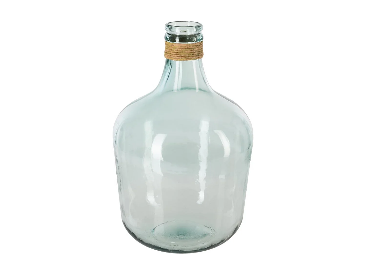 Vase en Verre "Dame Jeanne" 42cm Transparent