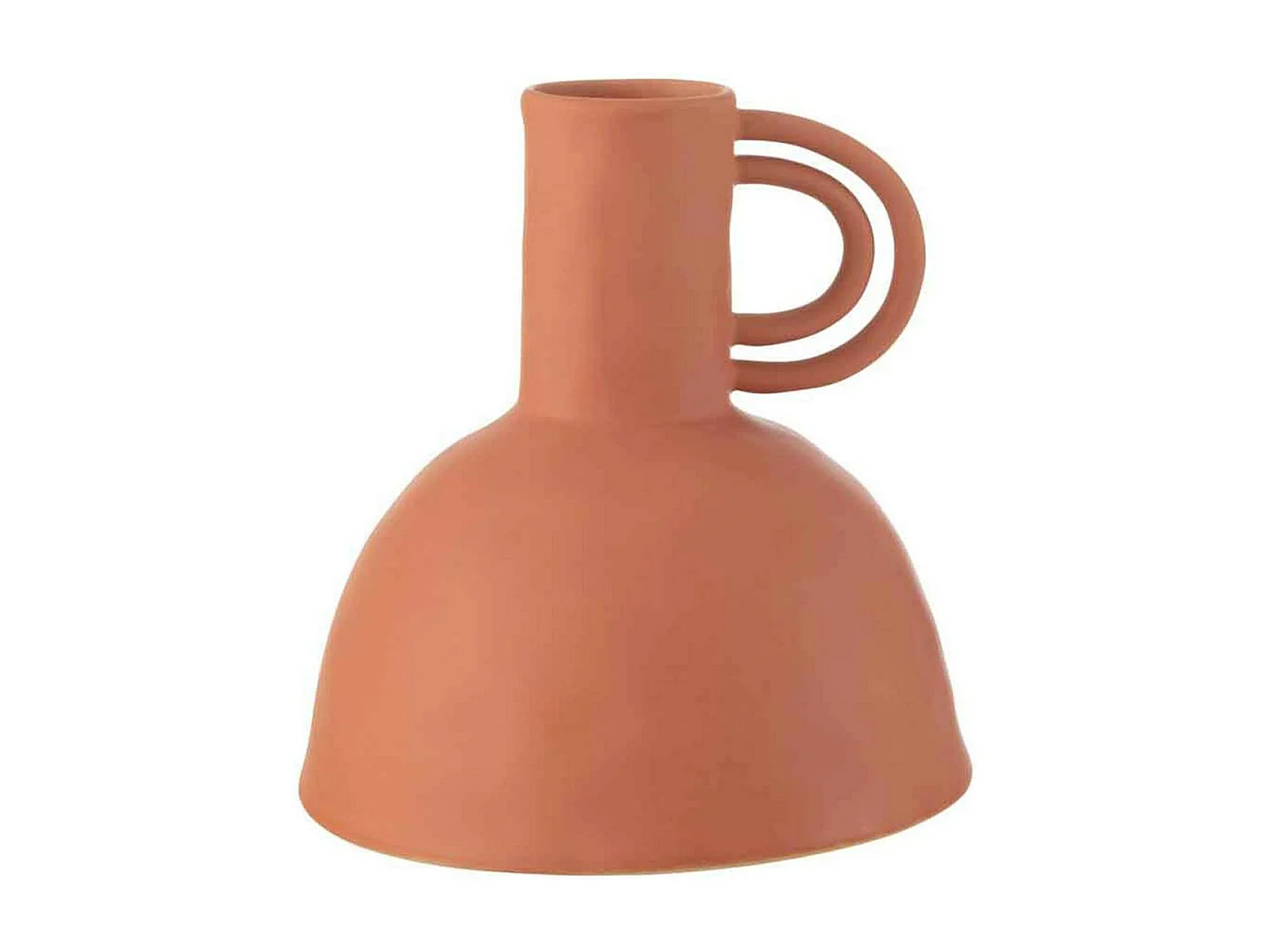 Vase Jarre en Céramique "Torsia" 31cm Orange