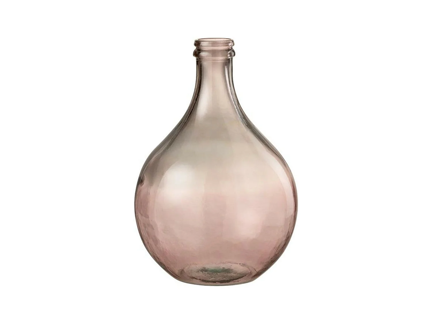 Vase en Verre Design "Lisbonne" 43cm Saumon