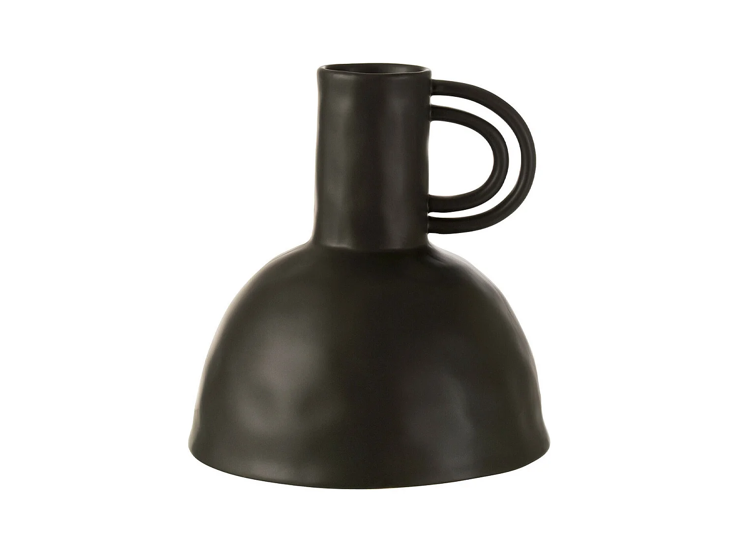Vase Design Céramique "Renaissance" 25cm Noir