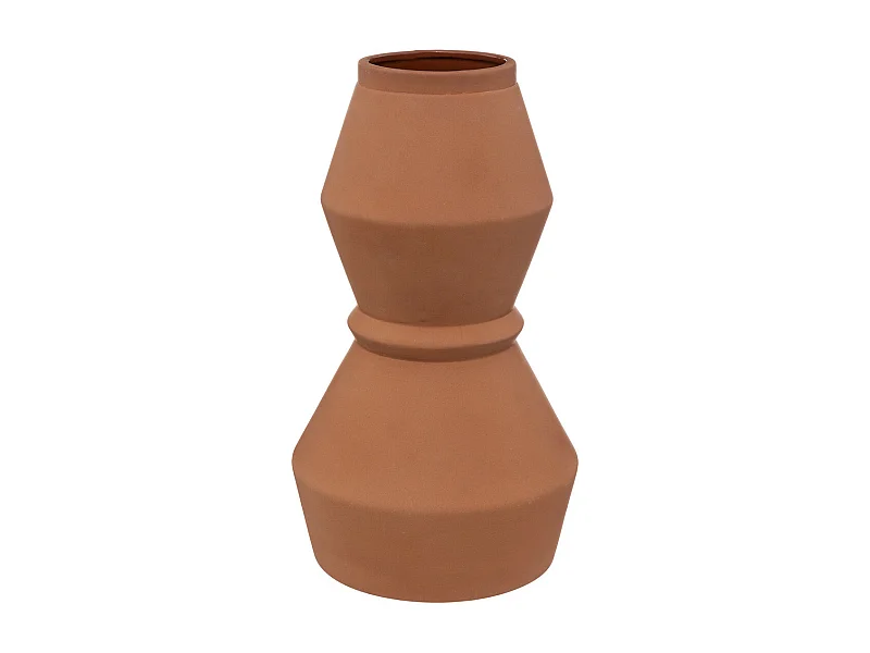 Vase Design Terre Cuite "Alicante" 30cm Terracotta
