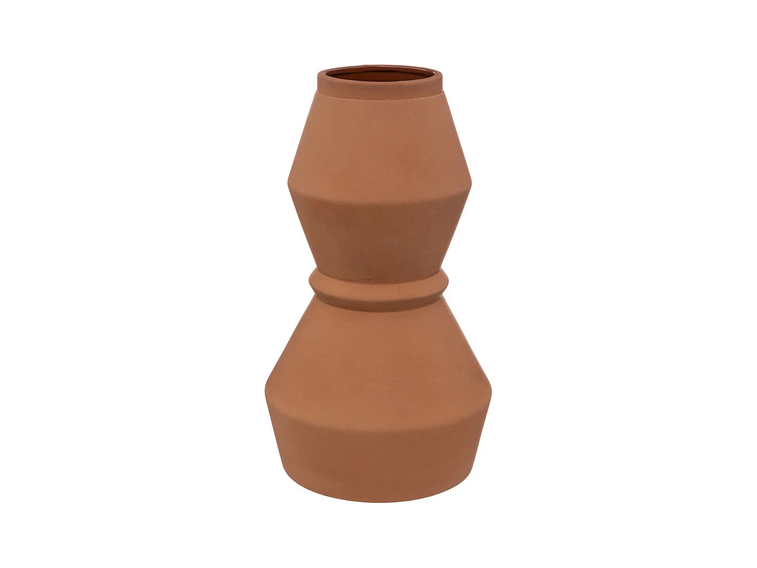 Vase Design Terre Cuite "Alicante" 30cm Terracotta