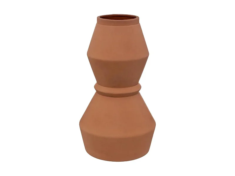 Vase Design Terre Cuite "Alicante" 30cm Terracotta