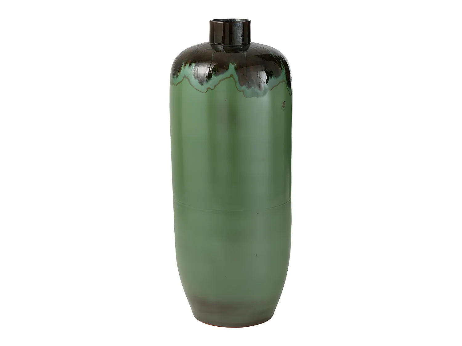 Vase Design en Céramique "Aline" 90cm Vert