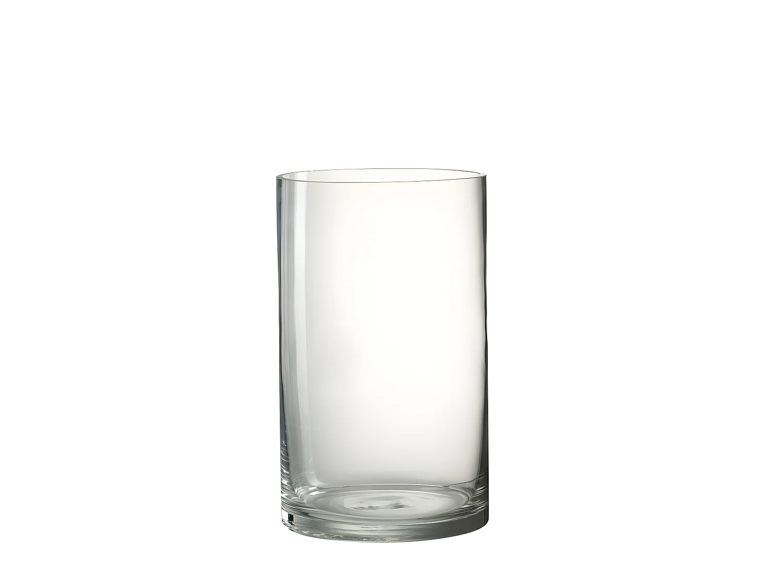 Vase Design en Verre "Vola" 25cm Transparent