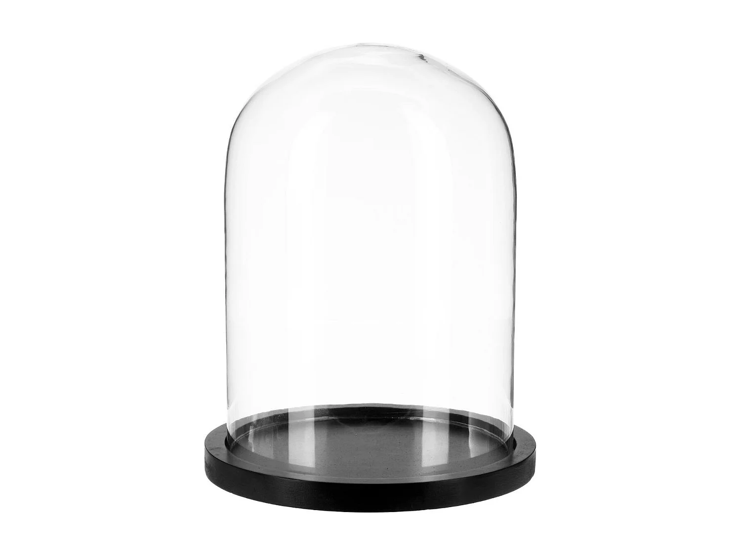 Cloche Décorative en Verre "Shine" 29cm Noir