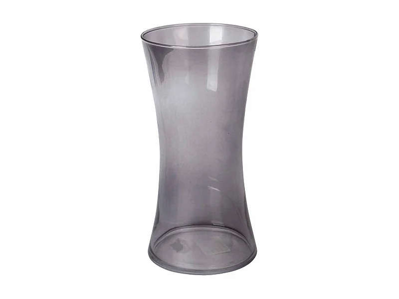 Vase Déco en Verre "Cintré" 25cm Gris