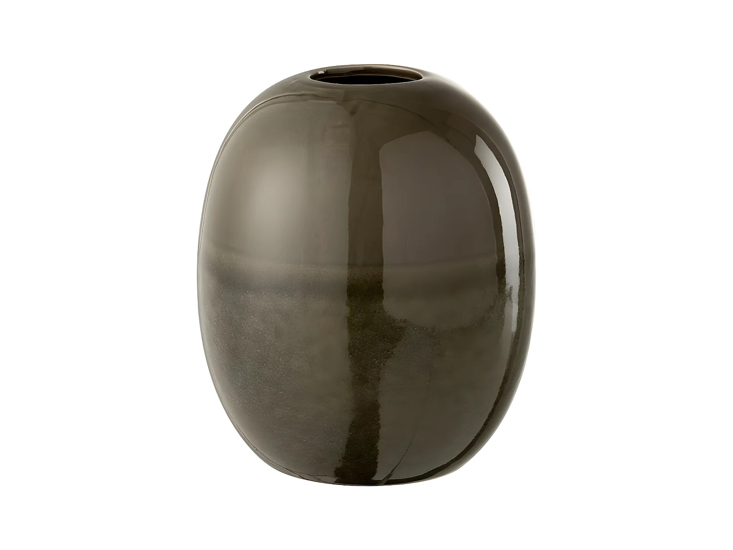 Vase Design en Céramique "Marie" 20cm Vert