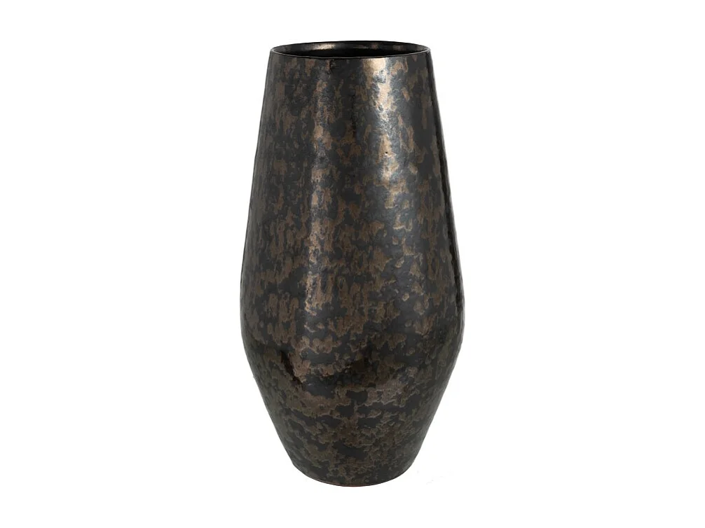 Vase Déco en Céramique "Smokey" 47cm Noir