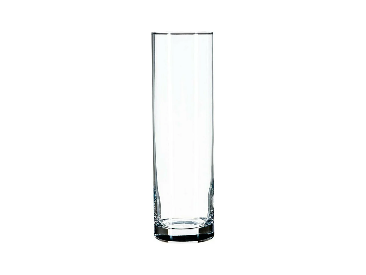 Vase Cylindrique "Flora" 26cm Transparent