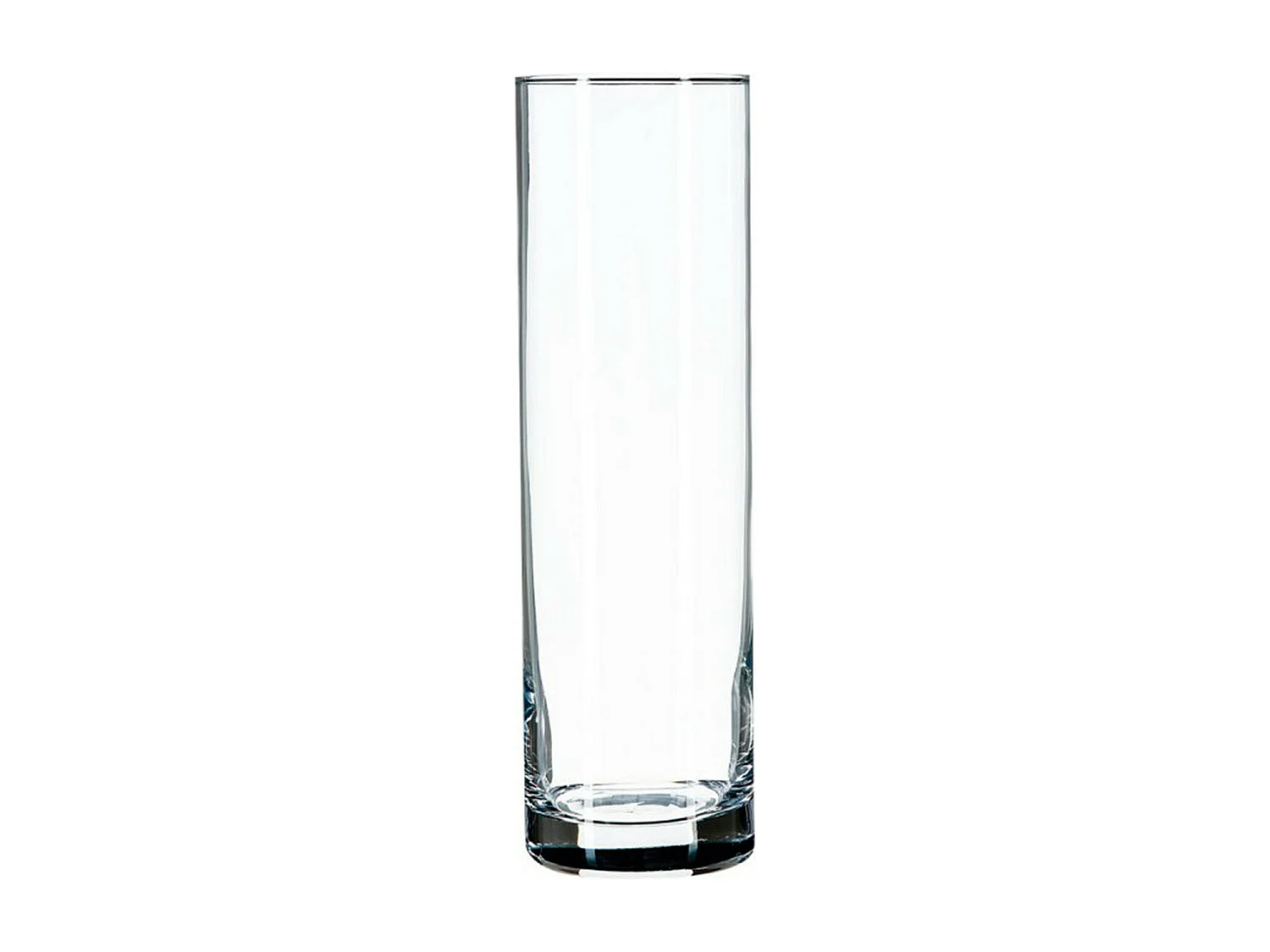 Vase Cylindrique "Flora" 26cm Transparent