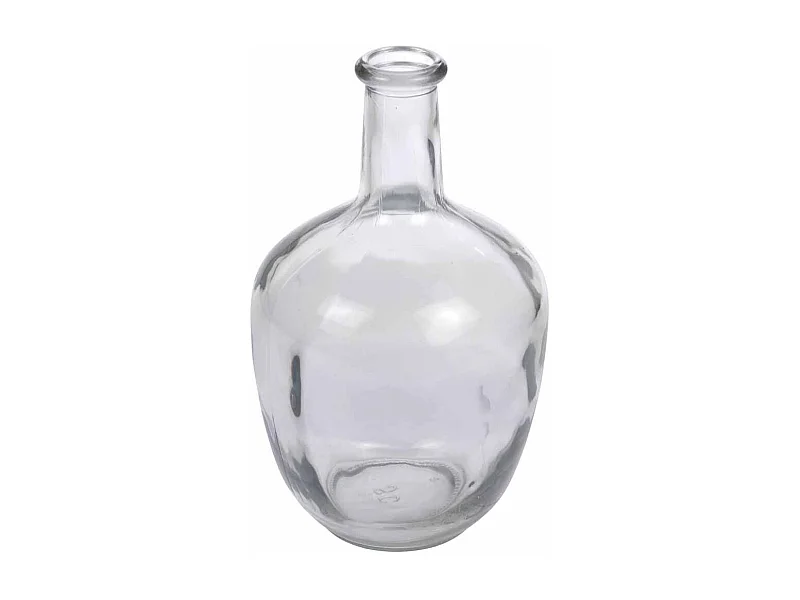 Vase Déco en Verre "Jarre" 30cm Transparent
