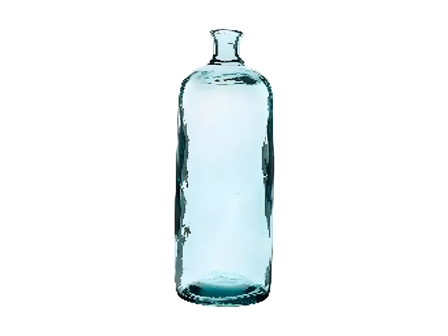 Vase Design en Verre "Imet" 42cm Transparent