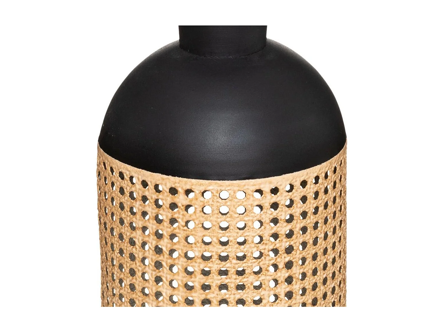 Vase Design Cannage "Arbela" 60cm Noir