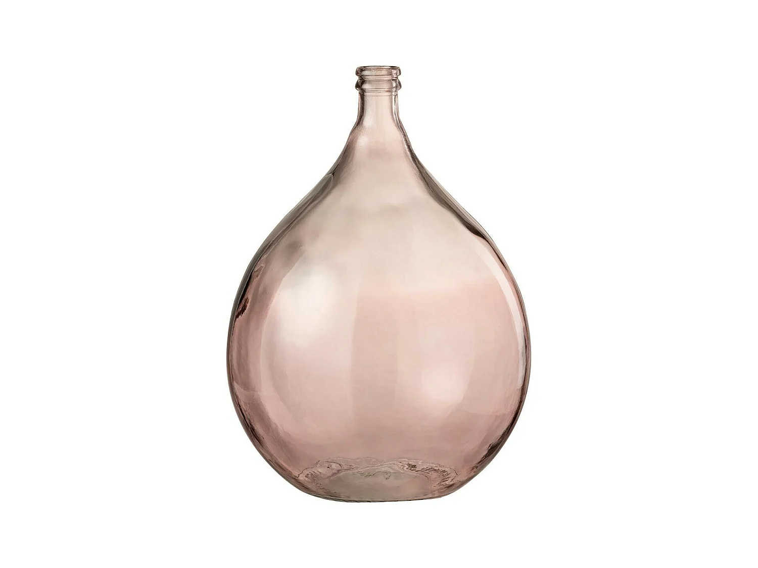 Vase en Verre Design "Lisbonne" 56cm Saumon