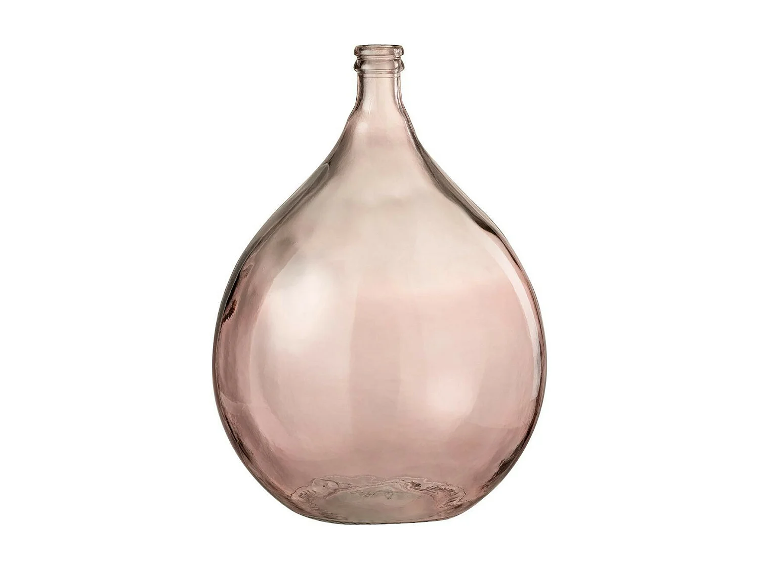 Vase en Verre Design "Lisbonne" 56cm Saumon