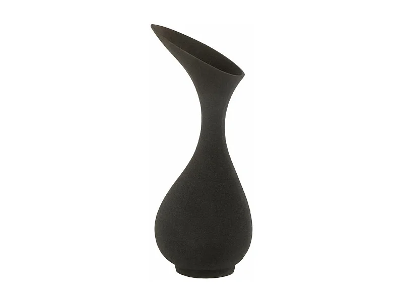 Vase Design en Aluminium "Olivia" 77cm Noir
