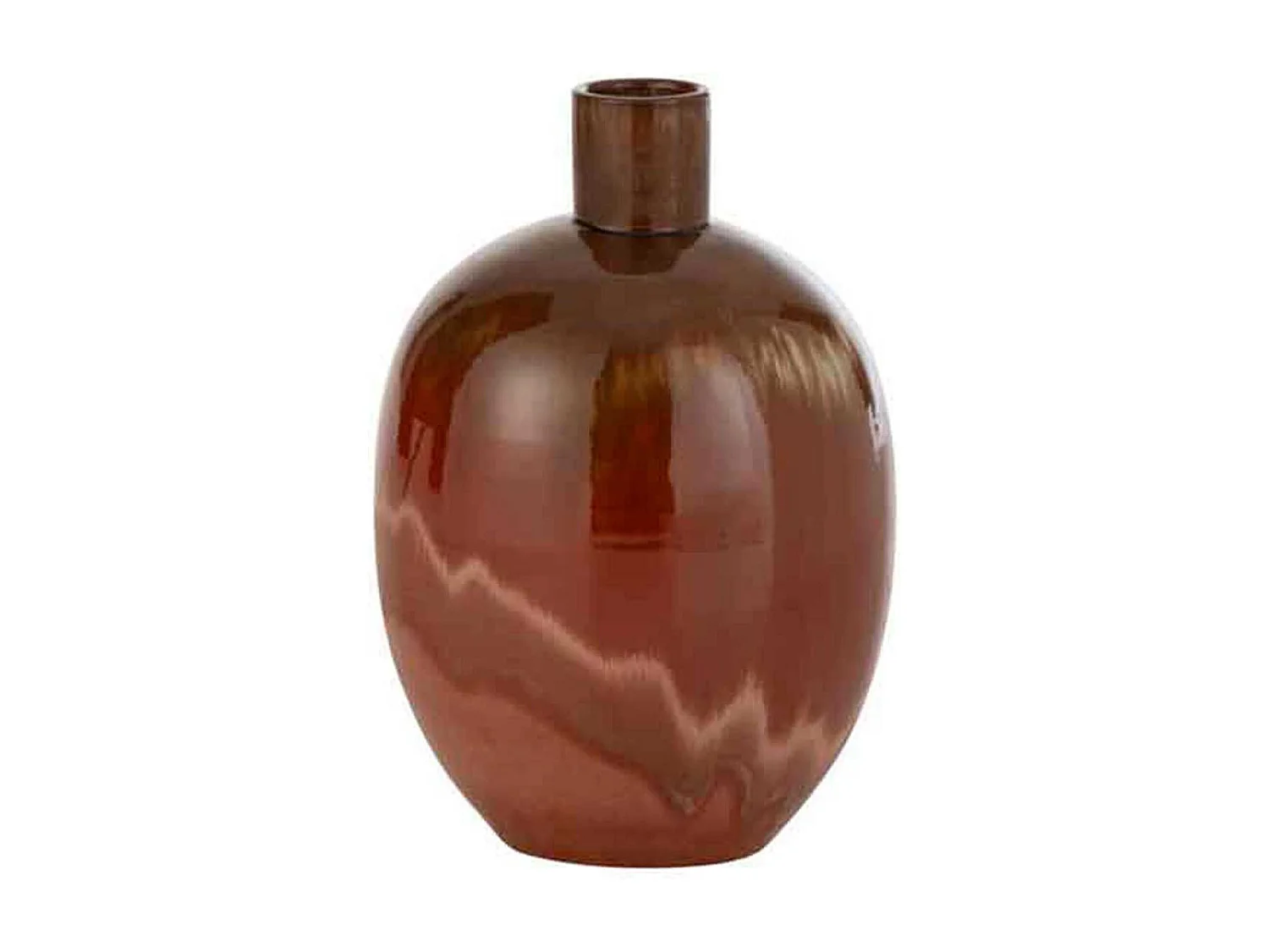 Vaso in ceramica rossa 23x23x35 cm