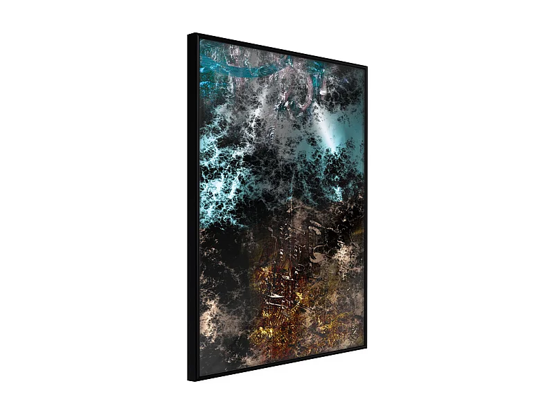 Affiche Murale Encadrée "Dark Matter I" 30 x 42 cm Noir