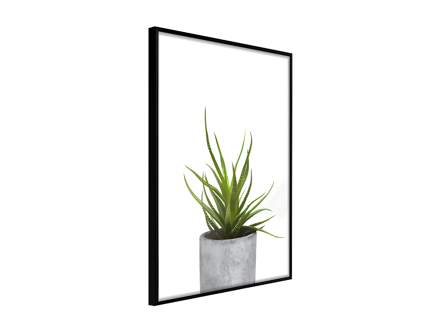 Affiche Murale Encadrée "Piece of Nature I" 30 x 42 cm Noir