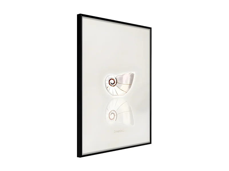 Affiche Murale Encadrée "Holiday Souvenir" 30 x 42 cm Noir