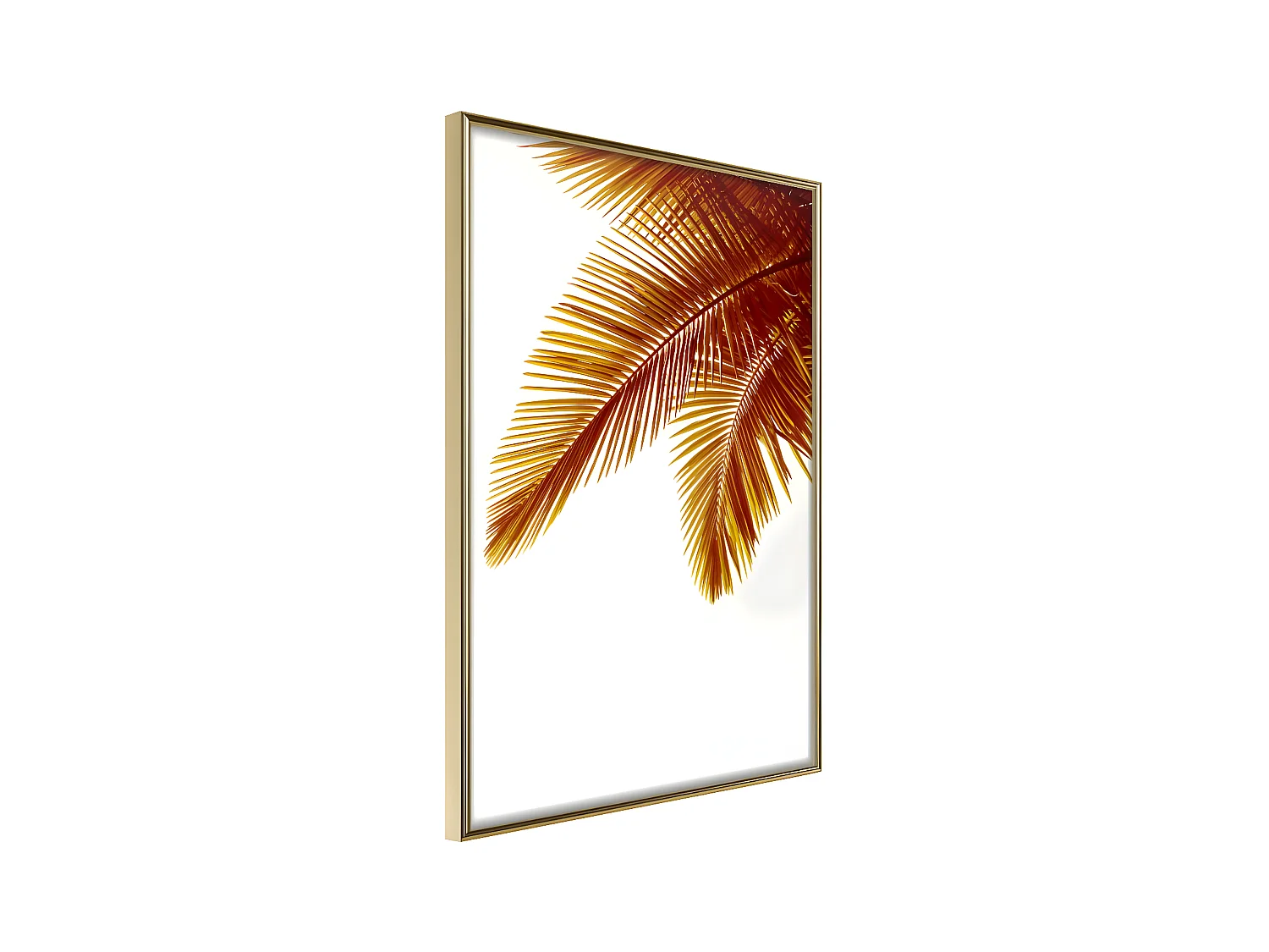 Affiche Murale Encadrée "Hot Evening" 40 x 60 cm Or
