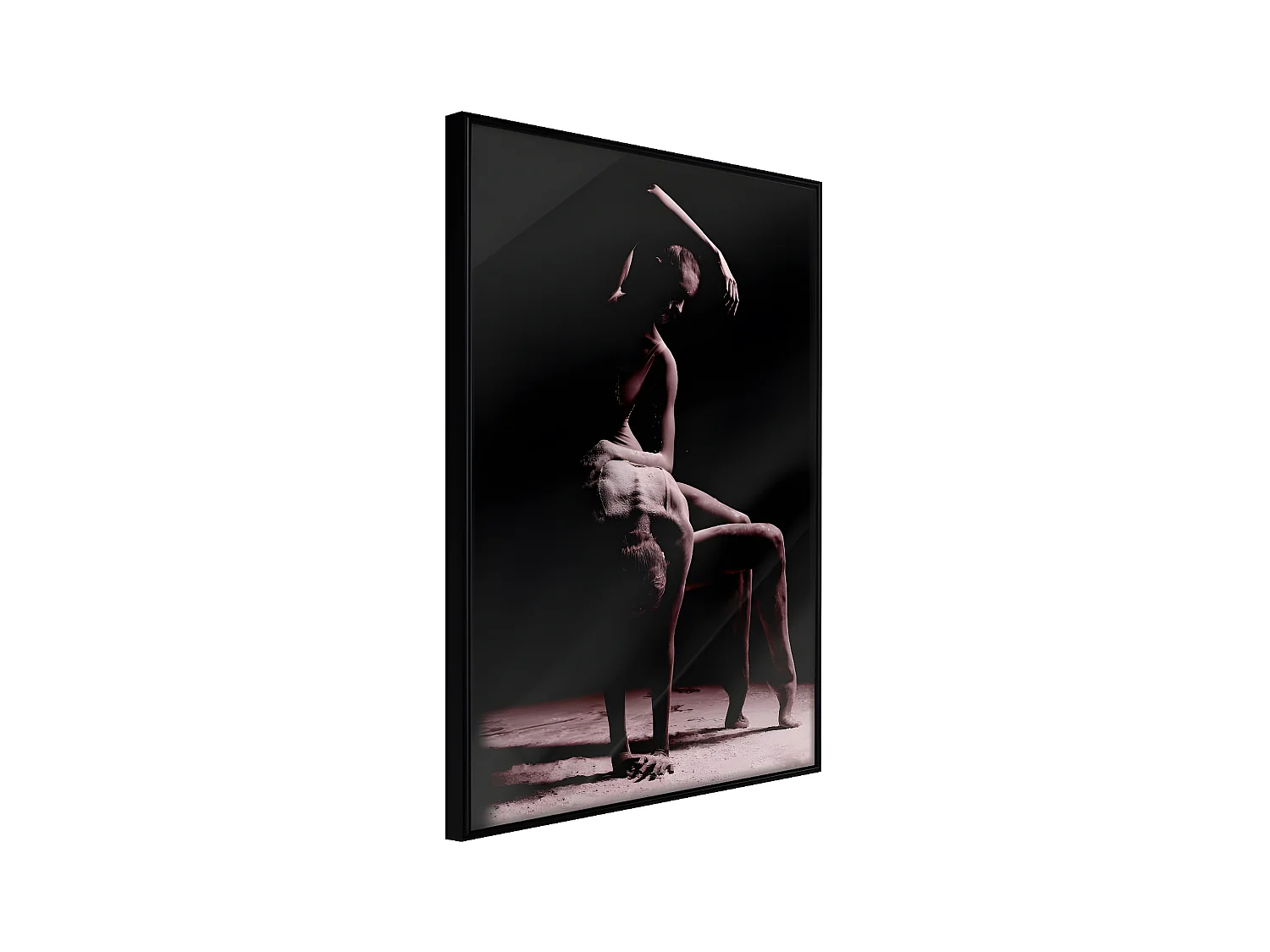 Affiche Murale Encadrée "Contemporary Dance" 21 x 30 cm Noir