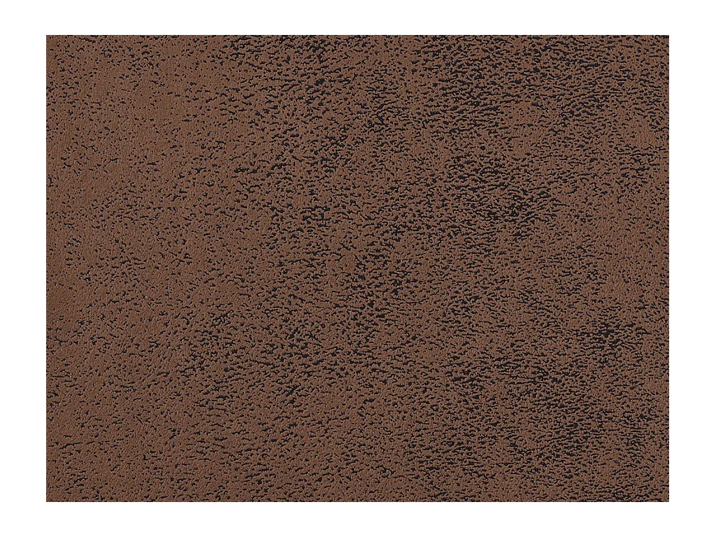 Lot de 2 chaises SANTOS - Microfibre aspect cuir vieilli - Pieds bois clair