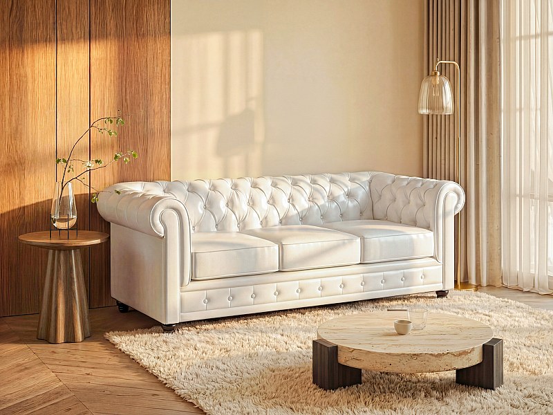 Canapé Chesterfield, Vente-unique