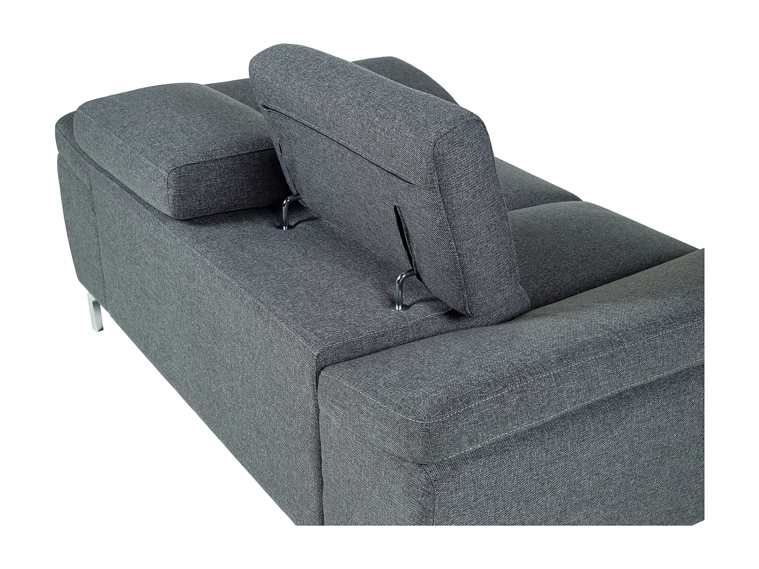 Canapés 3 places et 2 places en tissu GRETEL - Gris