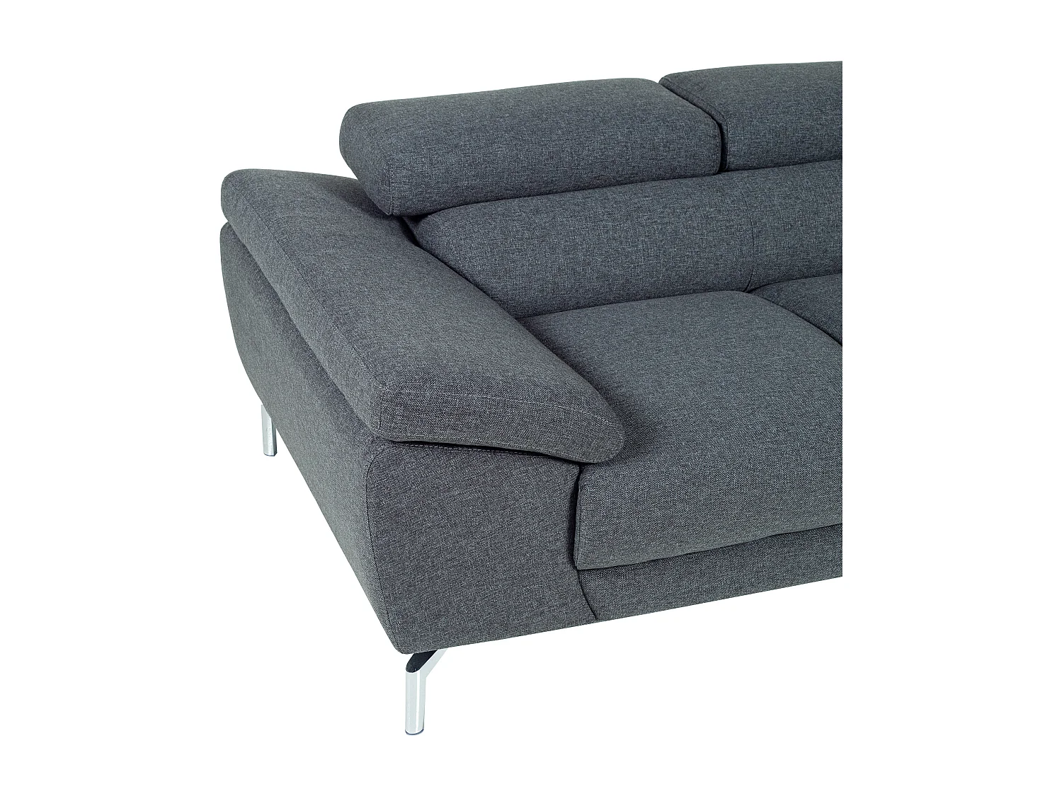 Canapés 3 places et 2 places en tissu GRETEL - Gris