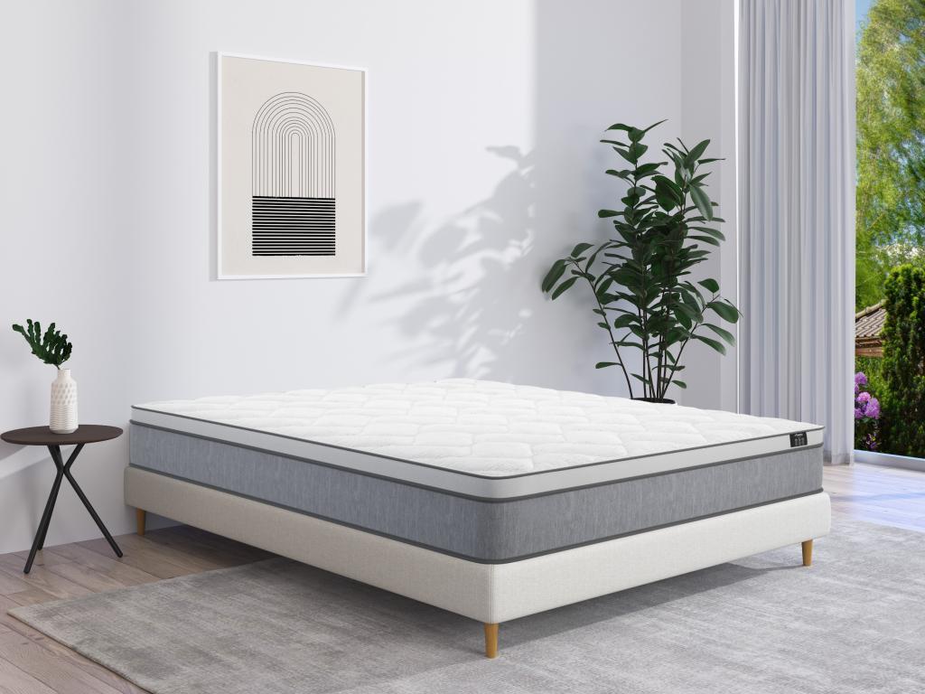 Taschenfederkernmatratze - 1 Zone - Härtegrad 2 - 140 x 200 cm - Stärke 22 günstig online kaufen