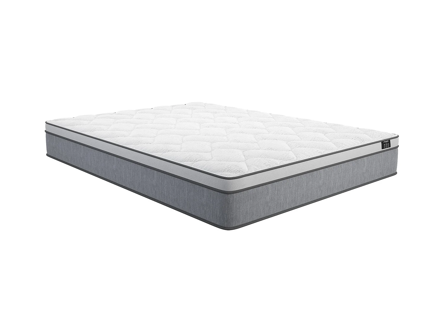 Matelas 140 x 200 cm ressorts ensachés ép.22cm - SERENITE de YSMÉE