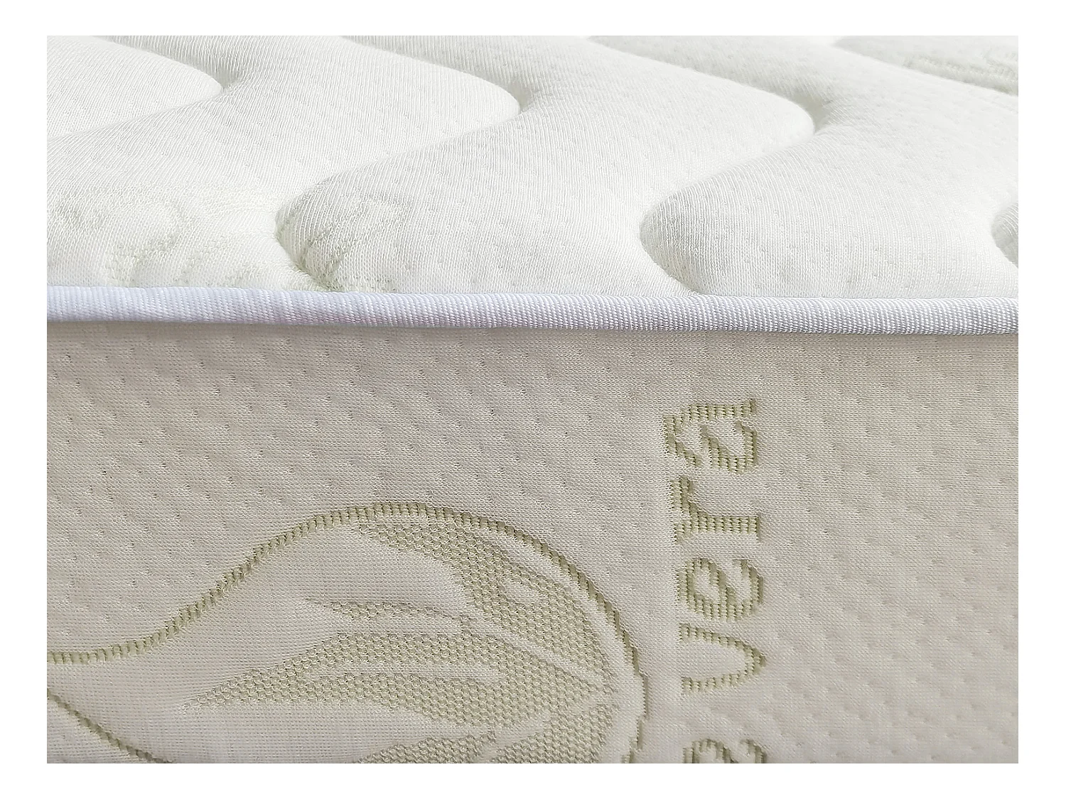 Matelas 140 x 190 cm mousse BZ aloe vera ép.12cm - FIESTA de NATUREA