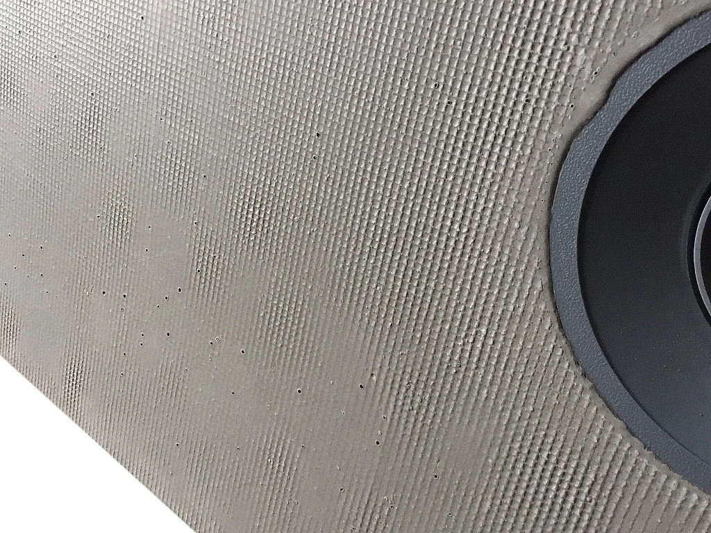 Receveur à carreler en polystyrène extrudé re-découplable - 120 x 90 x 4 cm - DELOS