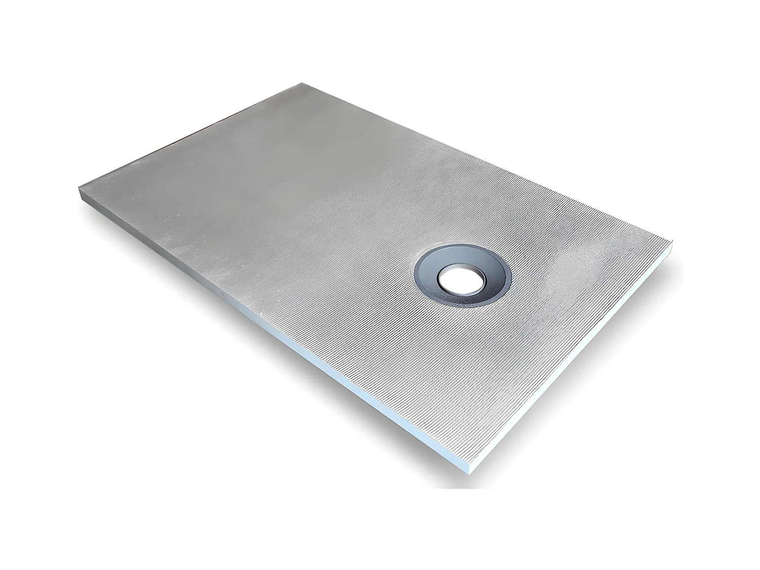 Duschtasse zum Selbstgestalten - nachschneidbar - extrudiertes Polystyrol - 140 x 90 x 4 cm - DELOS