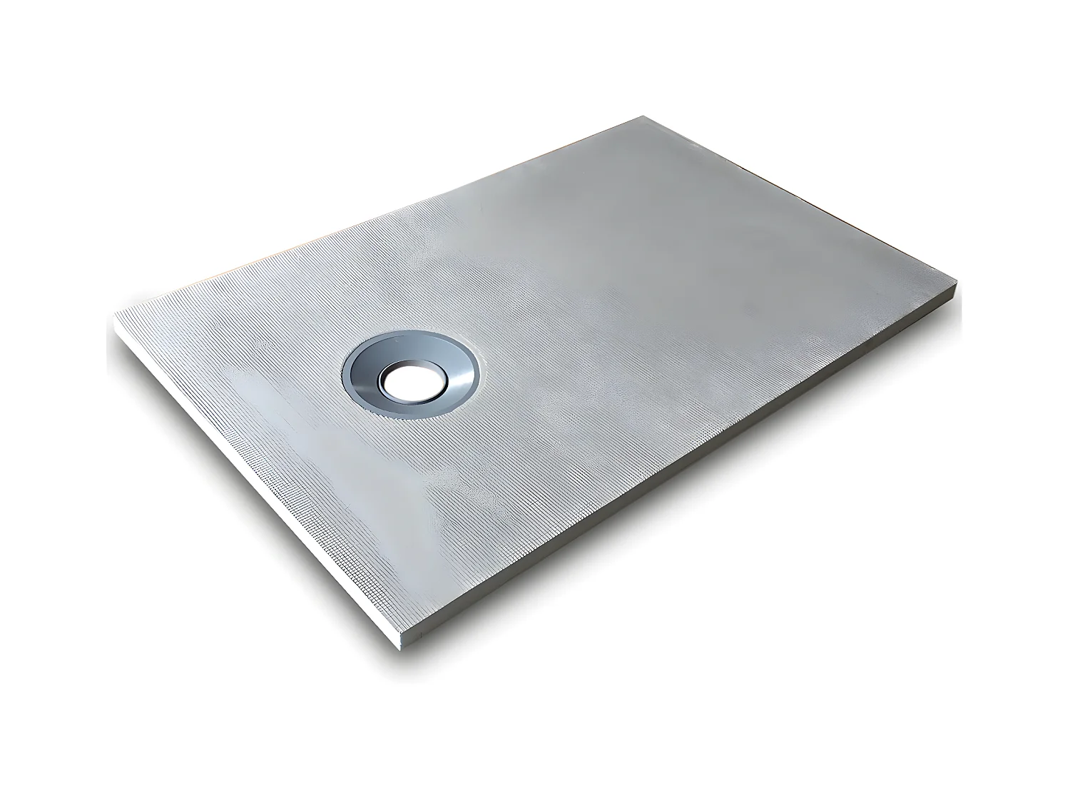 Duschtasse zum Selbstgestalten - nachschneidbar - extrudiertes Polystyrol - 140 x 90 x 4 cm - DELOS