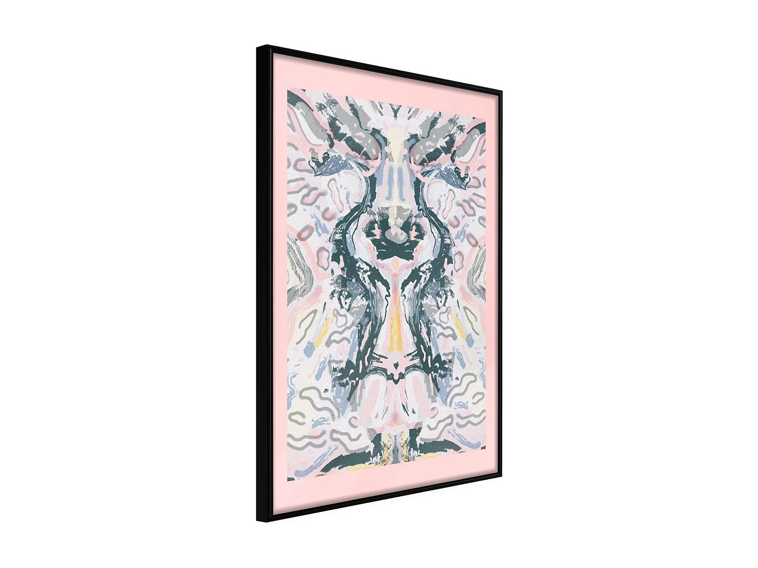 Affiche Murale Encadrée "Mirror Reflection" 40 x 60 cm Noir