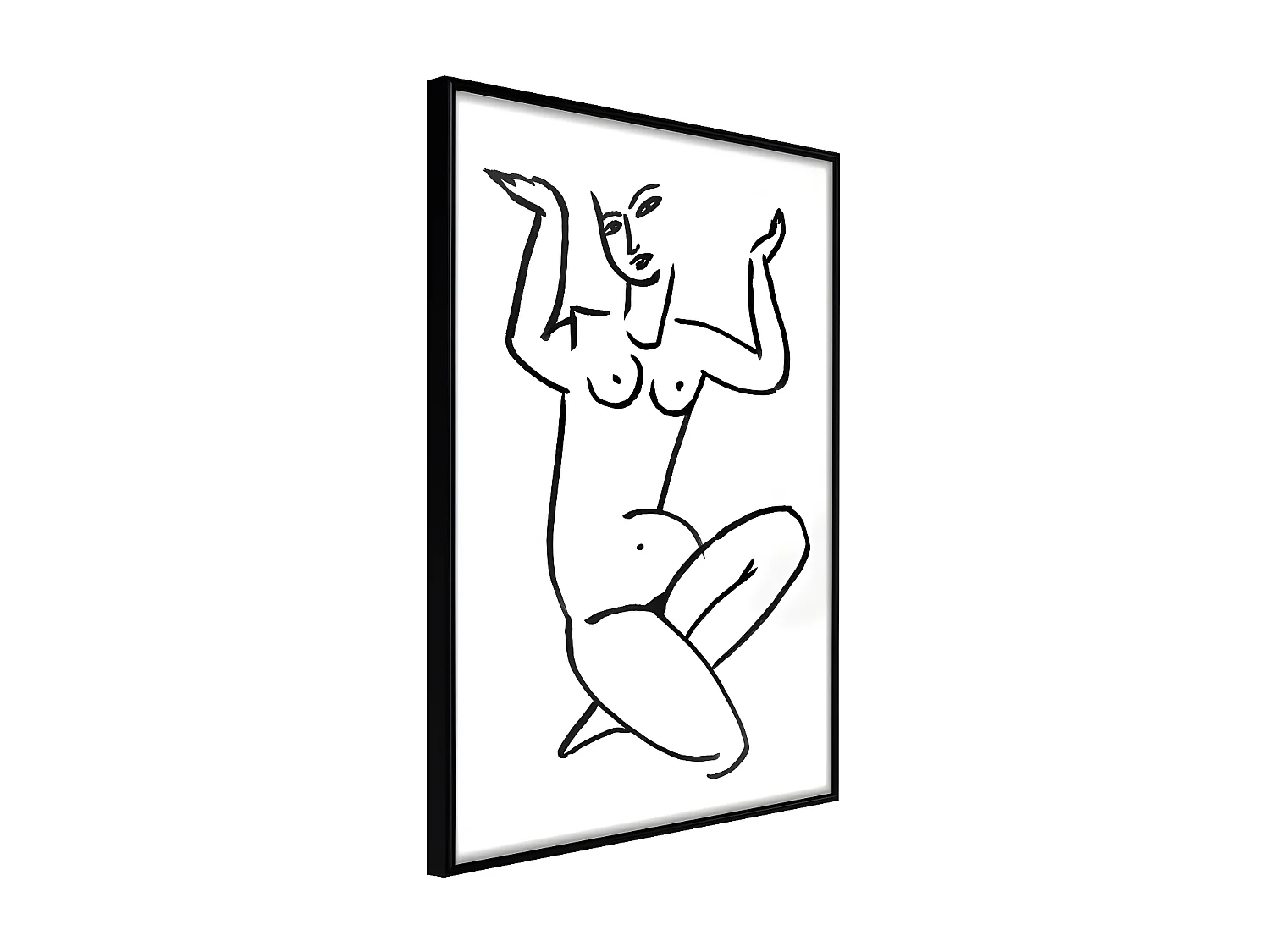 Affiche Murale Encadrée "Exposed Emotions" 21 x 30 cm Noir