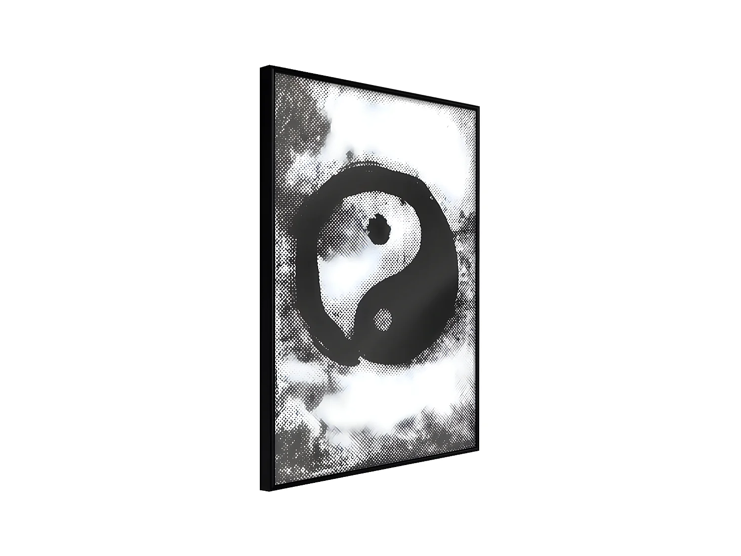 Affiche Murale Encadrée "Complementarity of Opposites" 21 x 30 cm Noir