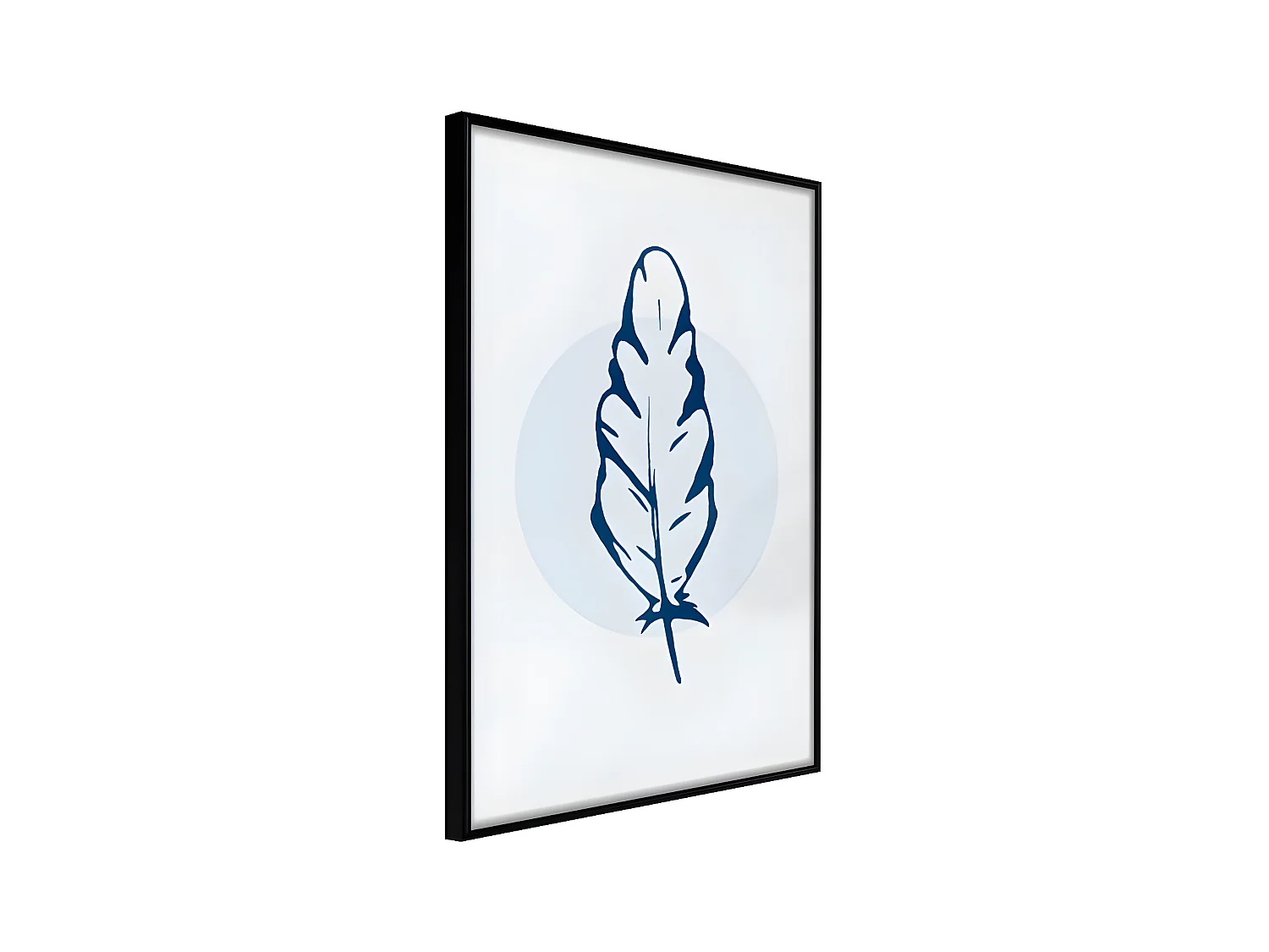Affiche Murale Encadrée "Lightness II" 30 x 42 cm Noir