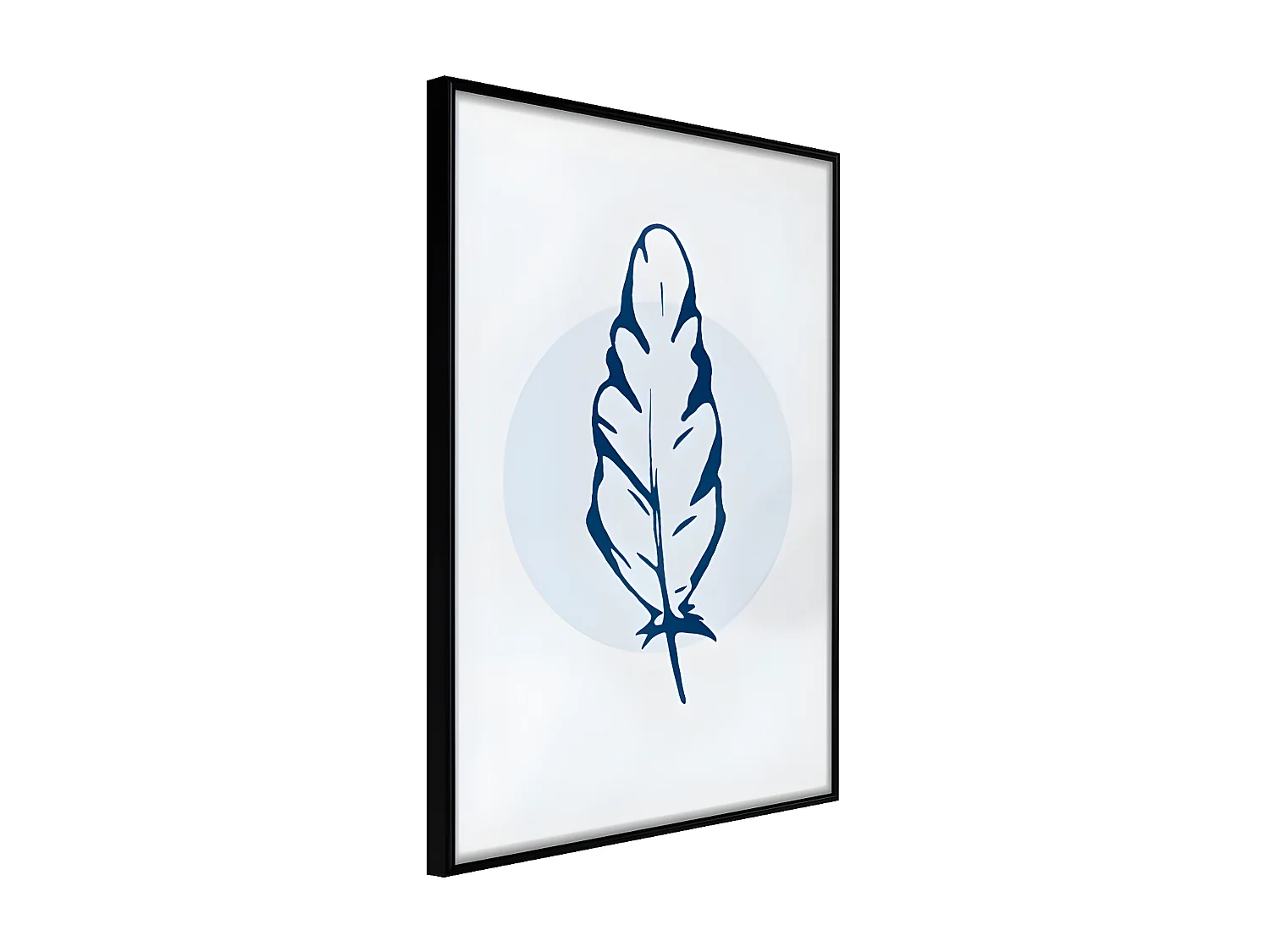 Affiche Murale Encadrée "Lightness II" 30 x 42 cm Noir