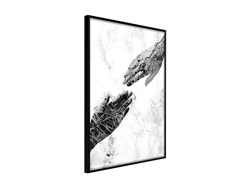 Affiche Murale Encadrée "Almost" 30 x 42 cm Noir