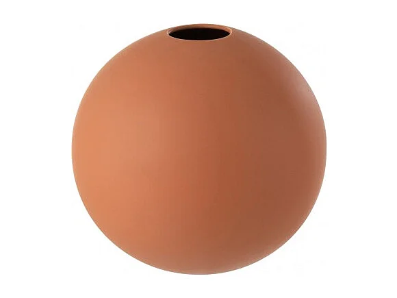 Vase Boule en Grès "Robby" 25cm Rouille