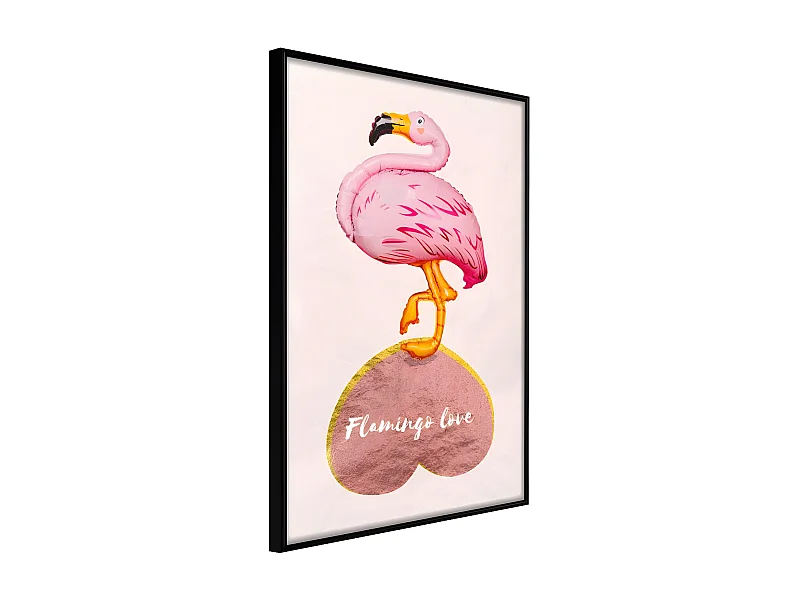 Affiche Murale Encadrée "Everybody Needs Love" 40 x 60 cm Noir