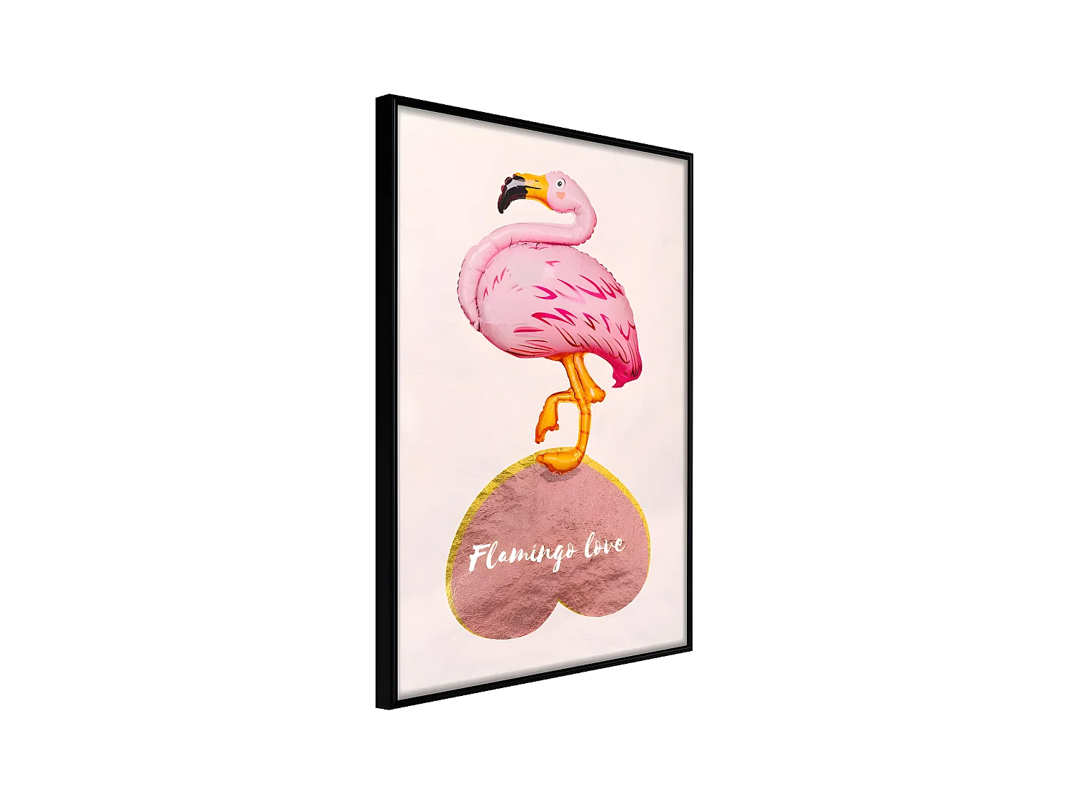 Affiche Murale Encadrée "Everybody Needs Love" 40 x 60 cm Noir