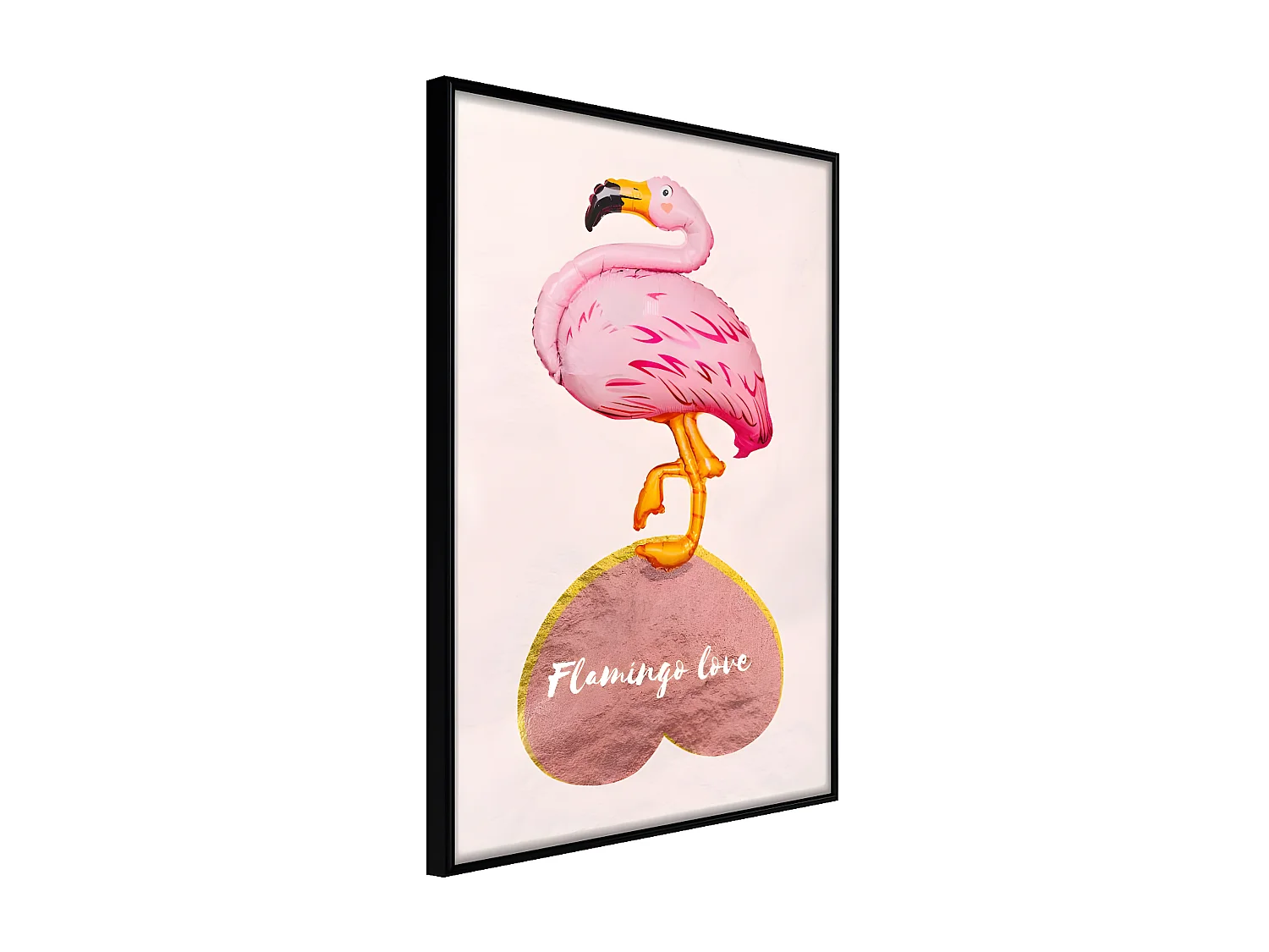 Affiche Murale Encadrée "Everybody Needs Love" 40 x 60 cm Noir